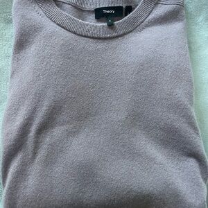Theory Men's Lavender Crewneck Sweater
